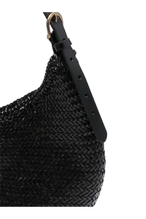 Black Luna Mezza shoulder bag DRAGON DIFFUSION | 8021DGS6MATBLACK